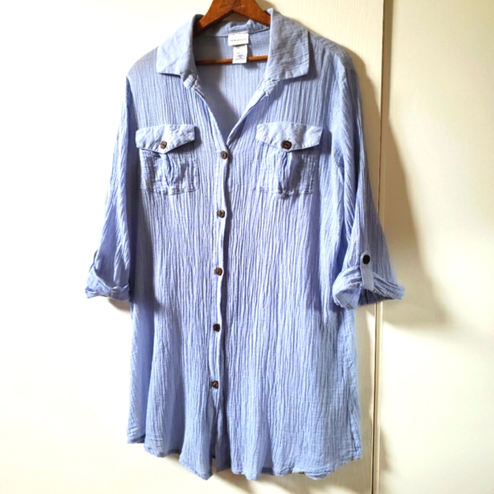 Light Blue Cover-up